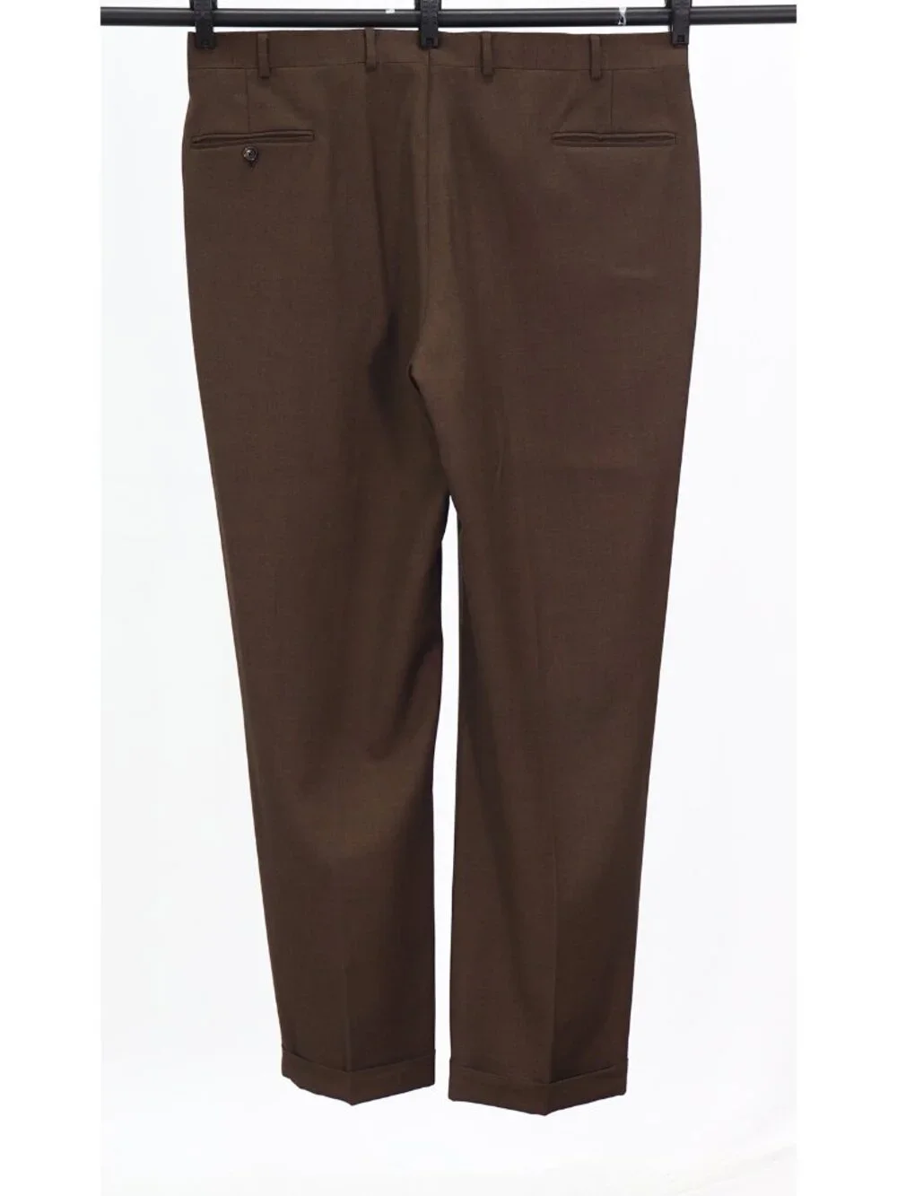 Jos. A. Bank 46L 41x32 Brown Full Suit 2-Button Solid R959